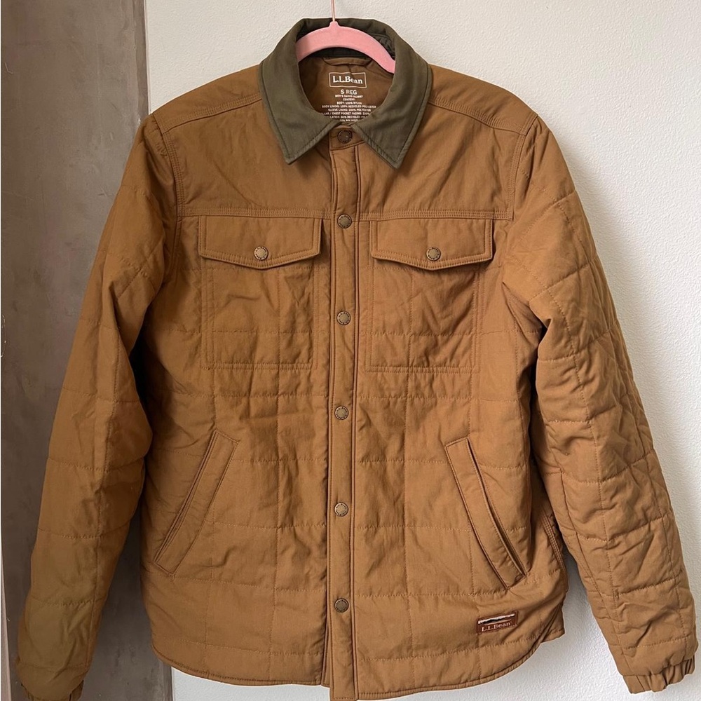 LL Bean Insulated Utility Shirt Jacket